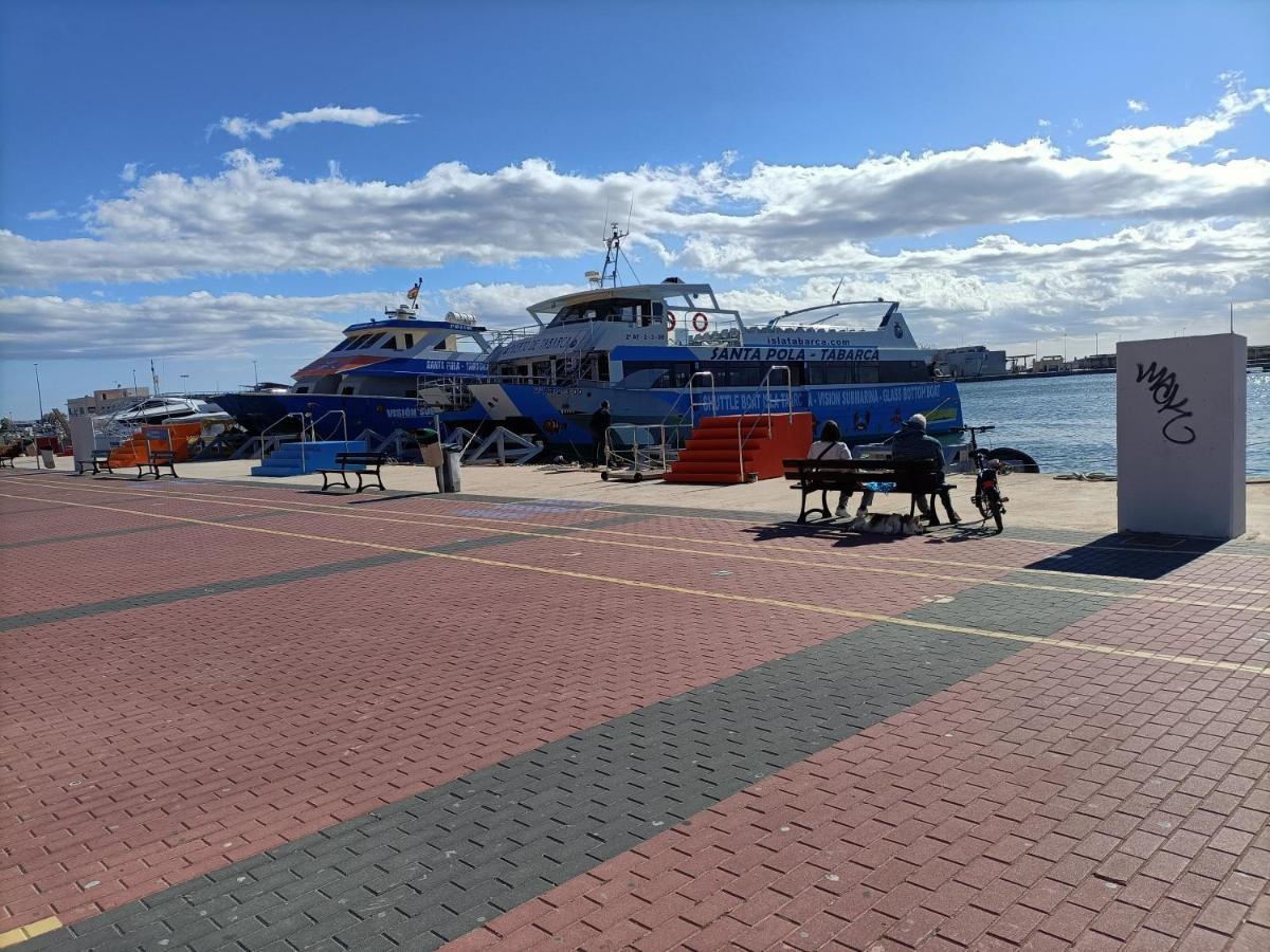 La Cubana Con Aire Acond Frio-Calor Apartman Santa Pola Kültér fotó